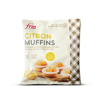 Glutenfri Citronmuffins 8x4 st
