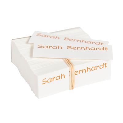 Sarah Bernhard Skylt 45x15mm 250st